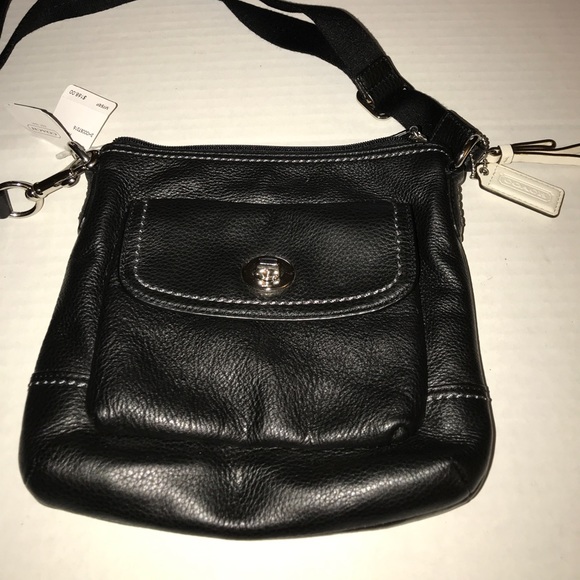 Nwt Authentic Coach Crossbody leather bag - Picture 7 of 8